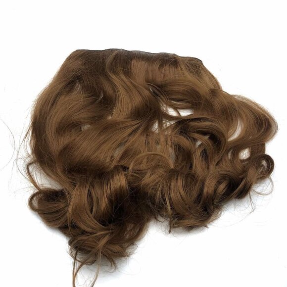 3/$30  20" 1-pack 3/4 Full Head Curly Wave Clips in on Synthetic Hair Extensions - Picture 7 of 15